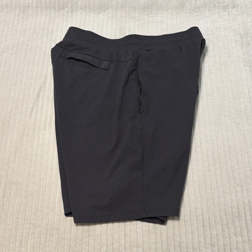 Public Rec Men's All Day Every Day Sweat Shorts Size 32R Stretch Pockets Black